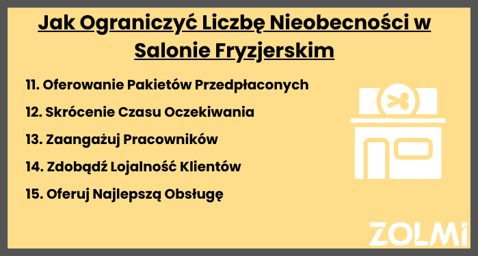 Jak ograniczyć liczbę nieobecności w salonie fryzjerskim